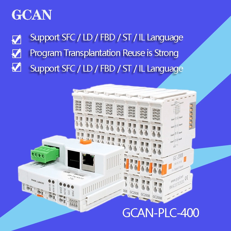 Gcan Codesys PLC Intelligent Controller with Analog Input and Output for Cement Plant Dust Collection