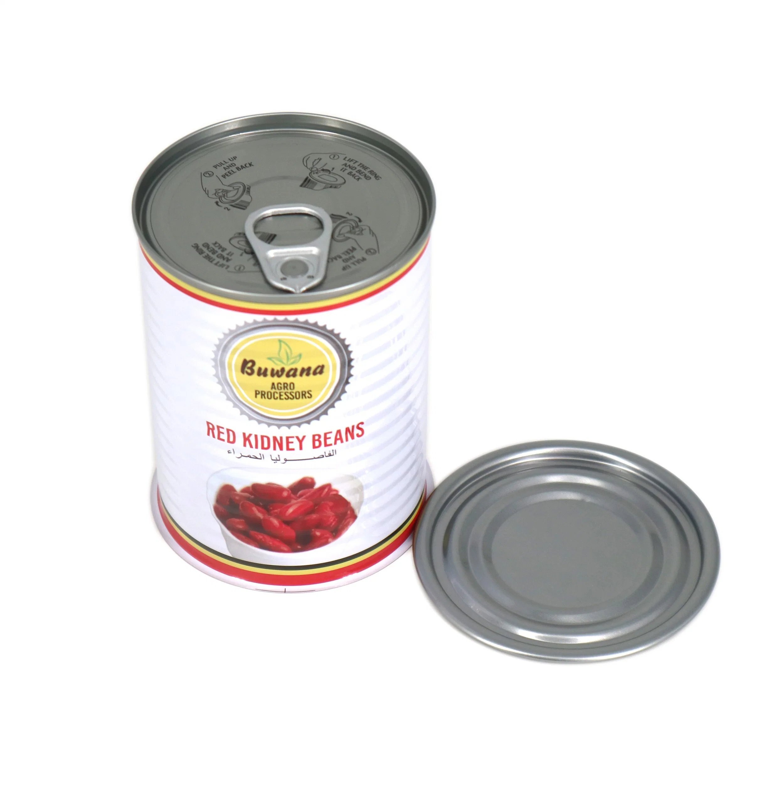 Wholesale/Supplier Empty Metal Food Container with Lid for Food Packing