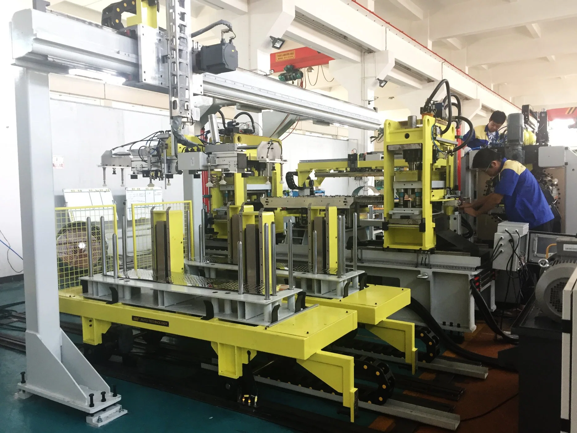 Customized Washing Machine Drum Assembly Flow Production Line (plasma welding)