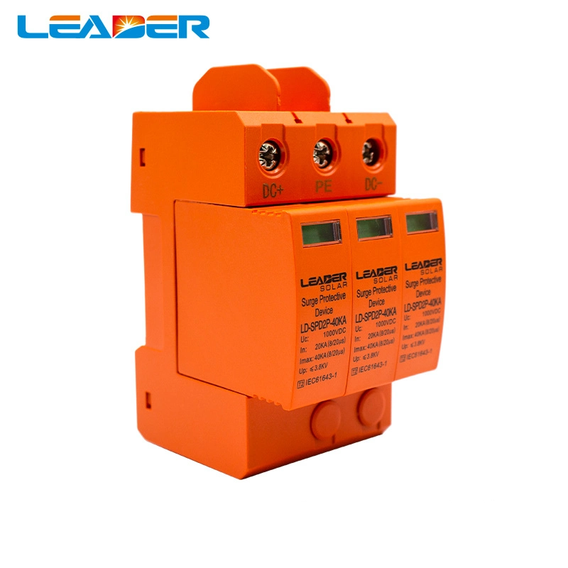 SPD CE Approved 3p DC1000V Surge Protector Device /DC Surge Suppressors for Solar System Protection