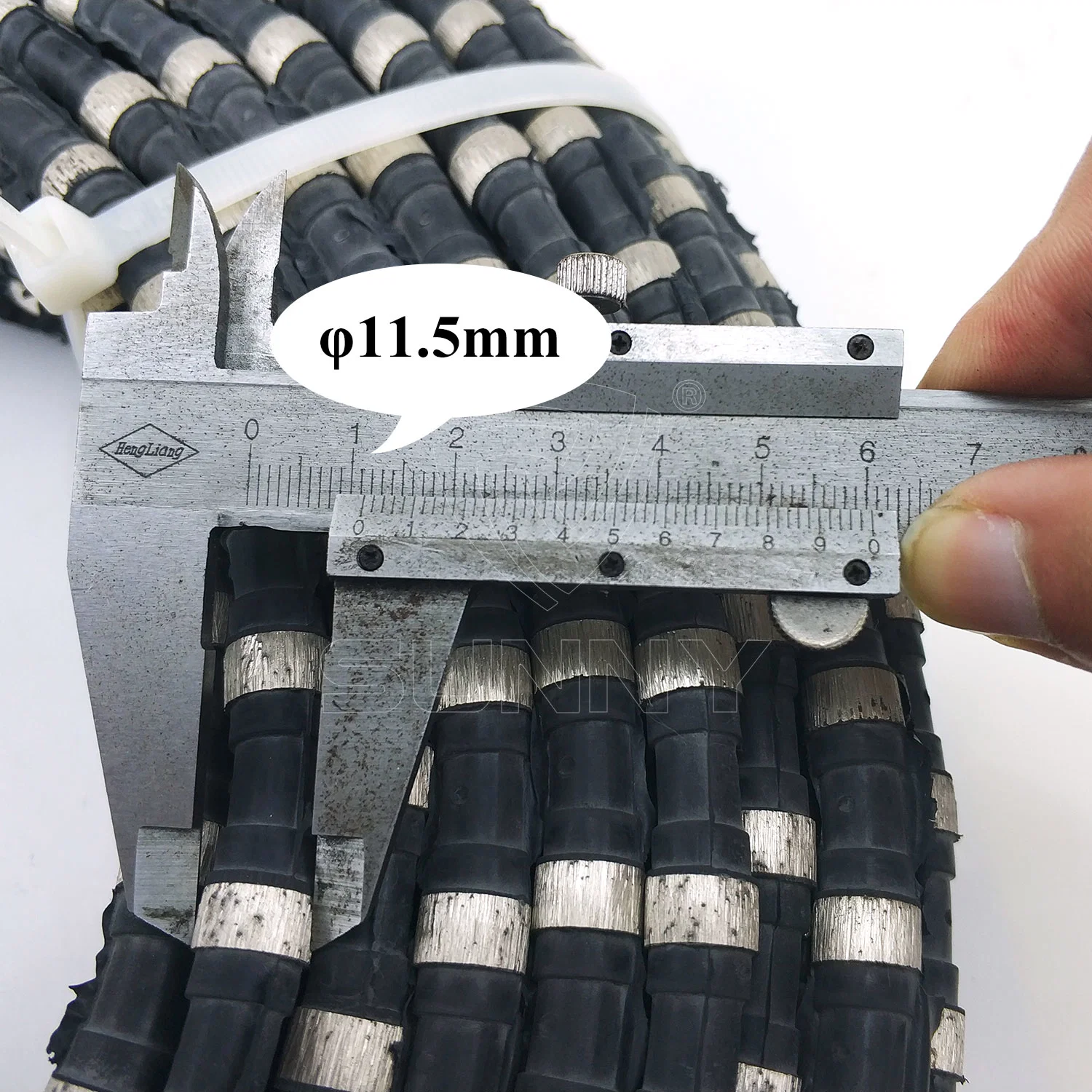 11.0mm Diamond Wire Saw for Granite Marble Quarrying