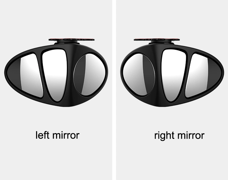 زاوية واسعة عامة تدور 360 درجة خلفية السيارة الصغيرة الجانبية الدوارة عرض المرآة