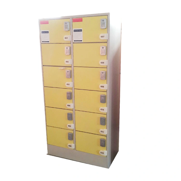 Safety Operation Electronic Locker Supermarket Stainless Steel Digital Lockers