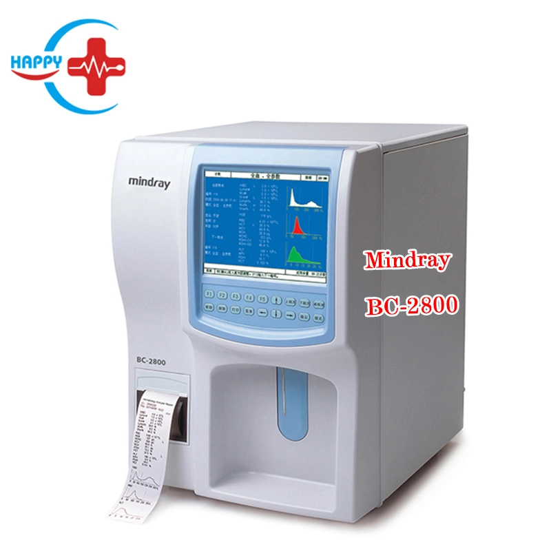 Utilisé - analyseur de sang d'hématologie automatique Vet Mindray entièrement CBC BC-2800/Mindray Analyseur d'hématologie vétérinaire