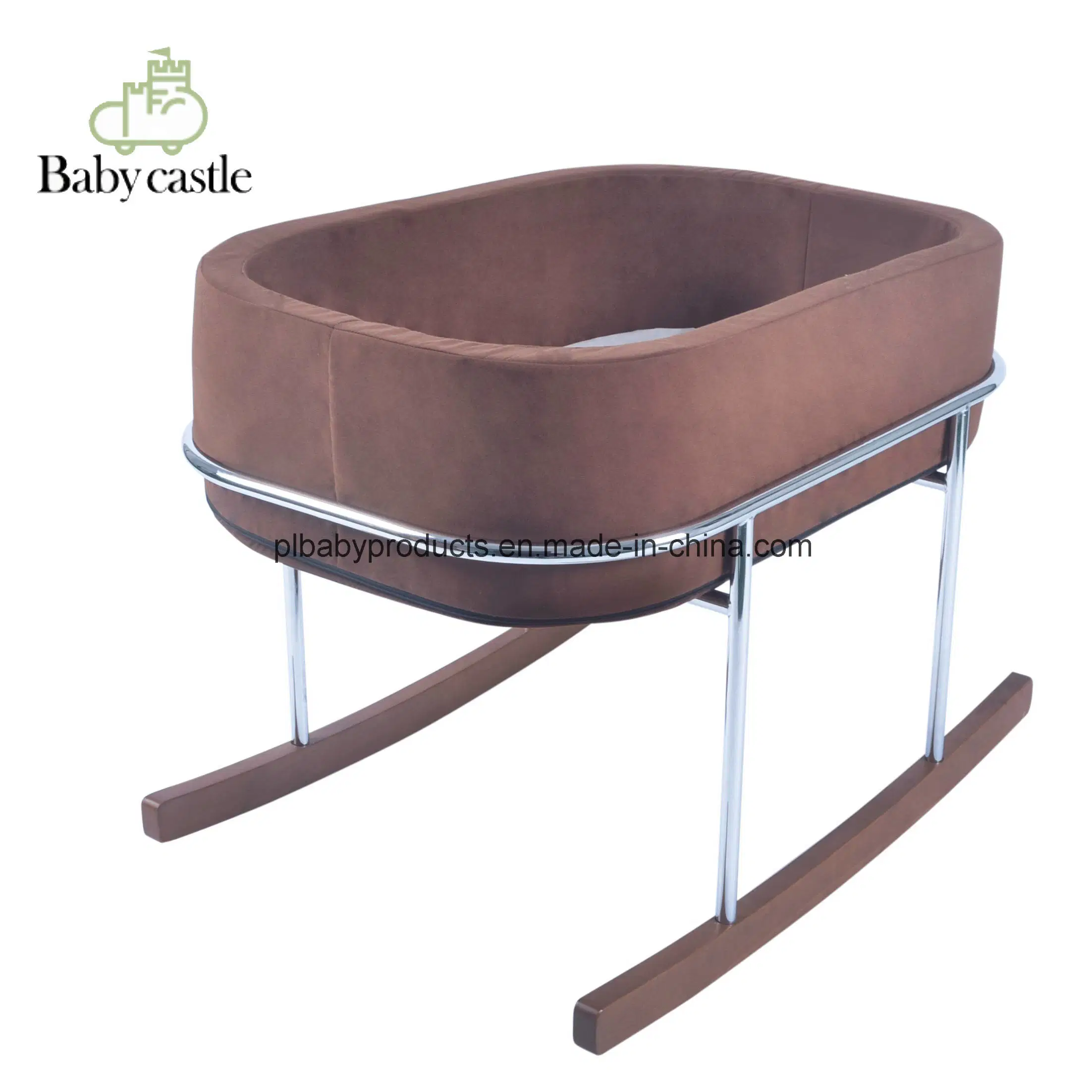 203# New Born Folding Baby Crib Infant Cot Playpen Baby Crib