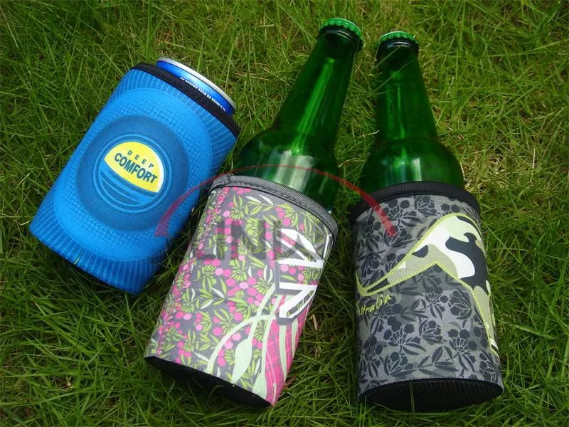 Wholesale Neoprene Beer Beverage Drink Stubby Can Stubbie Bottle Holder (BC0068)