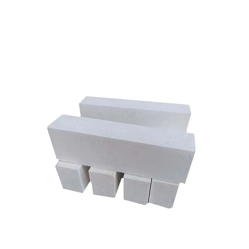 Zibo Hitech High Temperature Creep Resistance Refractory Zircon Corundum Mullite Bricks