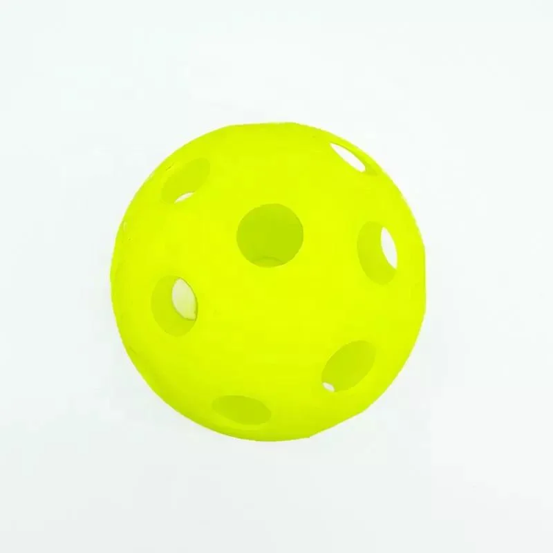 Orifício oco bolas de golfe Usapa Piscina Interior Prática Plástico Bounce Pickle Ball