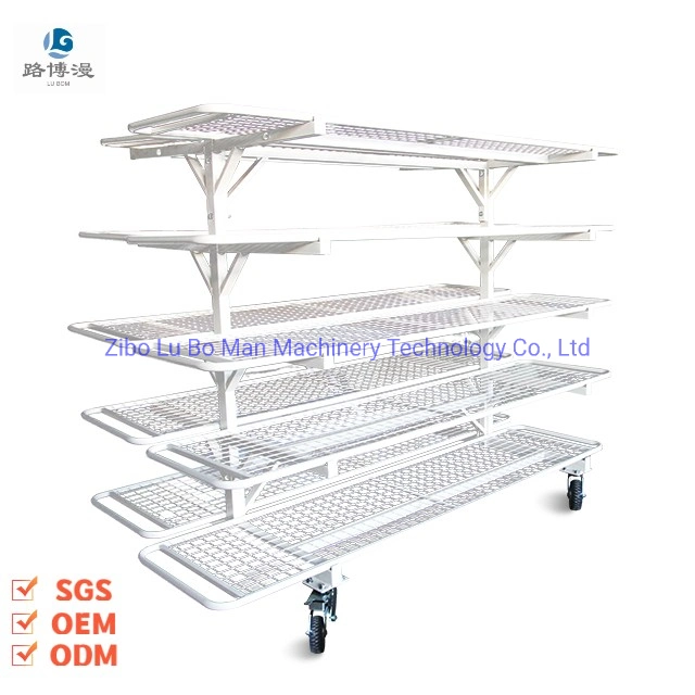 Industrial Garment Factory Double-Sided Five Layers Fabric Loose Trolley