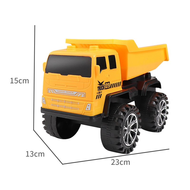 Simulação de venda a quente transfronteiras veículo de engenharia e escavação Crianças interessantes Brinquedos de plástico