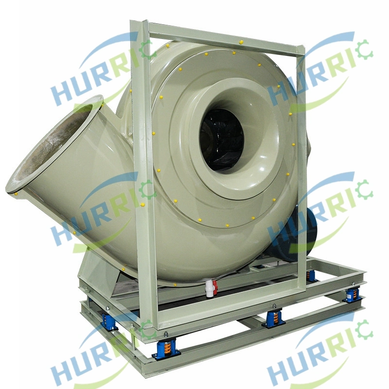 FRP High Pressure Centrifugal Blower Acid and Alkali Resistant Fan High Temperature Corrosion Resistant High Pressure Blower