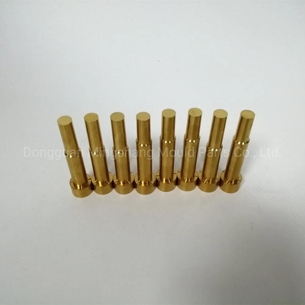 0.003mm Tolerance High Strength 2.1245 Copper Core Insert Parts with 3D CMM Tested for Liquor Plastic Mold Bottle Cap