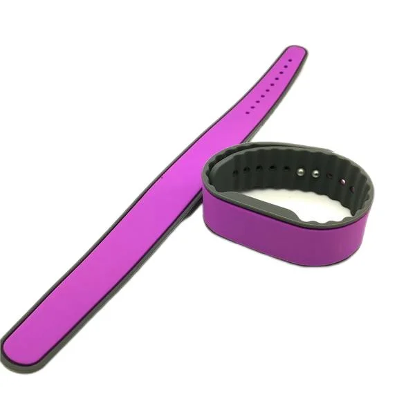 13.56MHz Hf RFID Silicone Wristband Waterproof for Theme Park, Resort