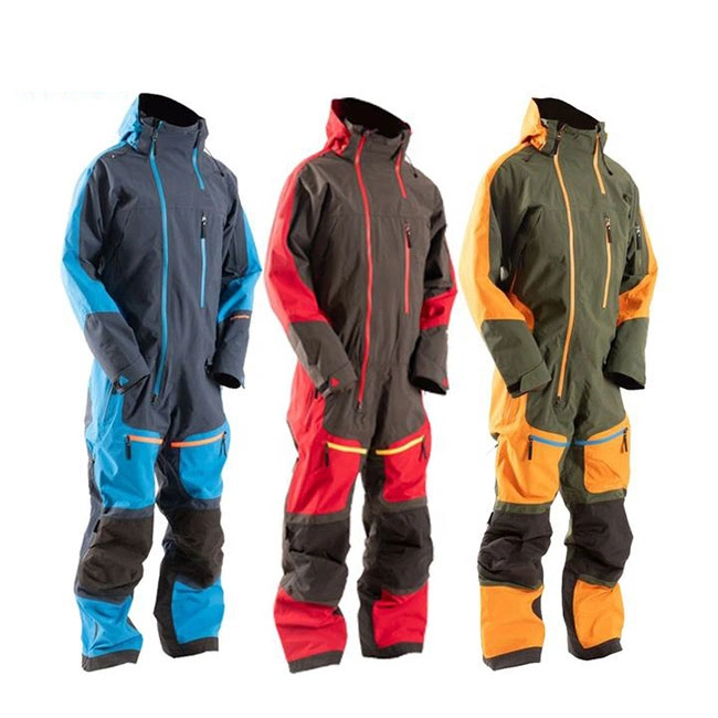 Custom Men Women Outdoor Waterproof Full Body Sports Onesie Ski Wear