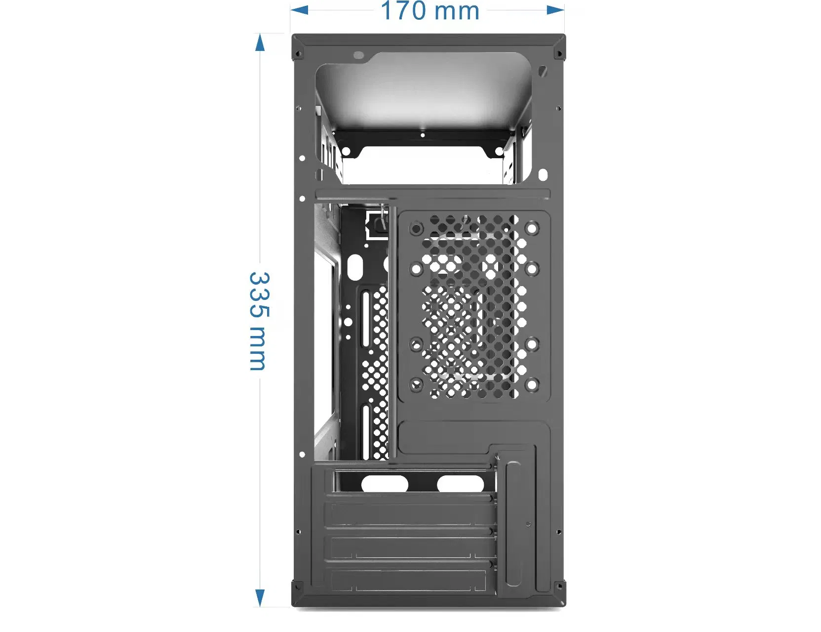 Дешевая, но высокого качества для настольных ПК Корпус Micro ATX компьютер корпуса ПК