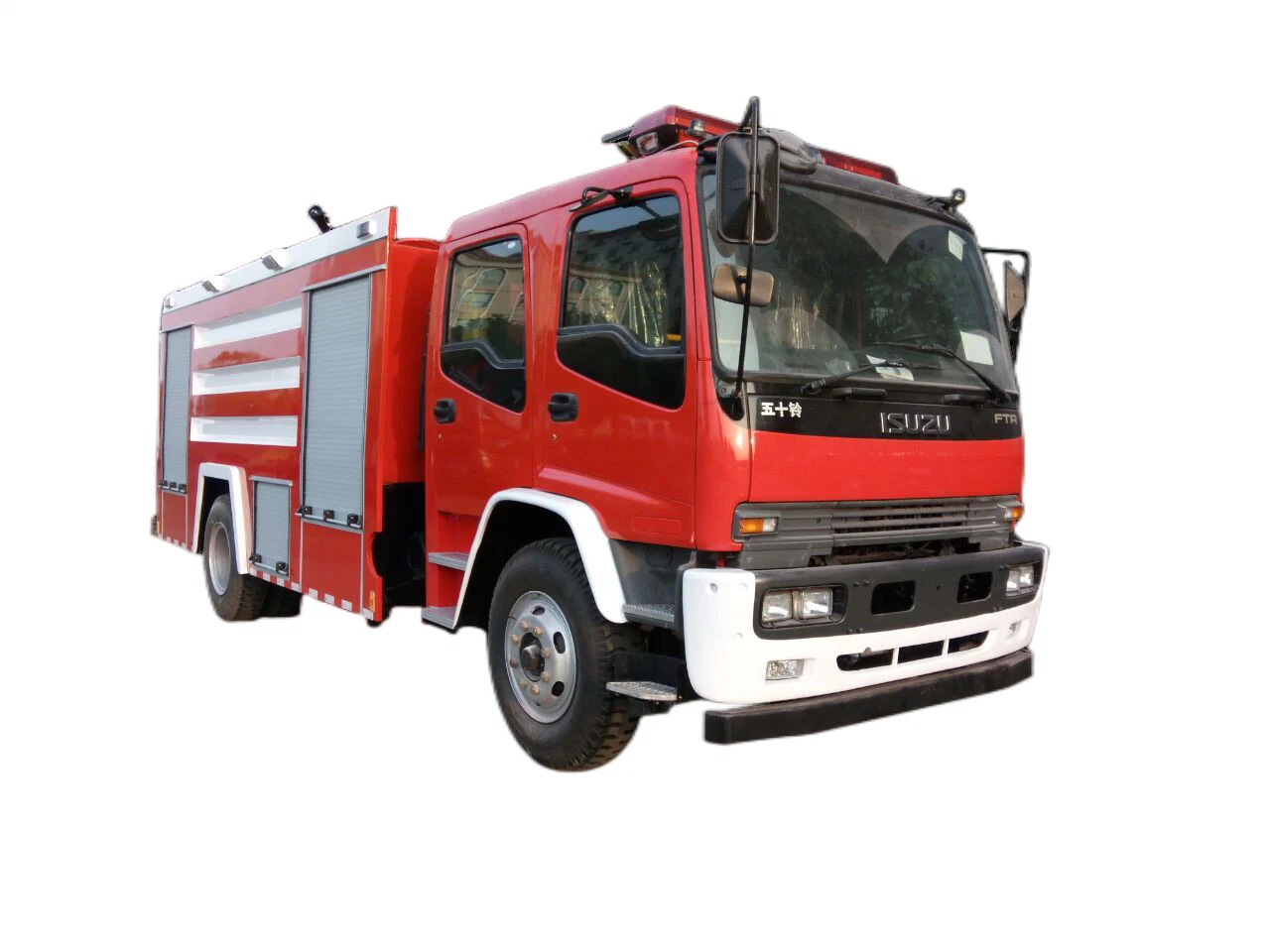 Pumper off-Road Manten Naked, Waxed, Bulk Ship, RO-RO Used Truck Fire Fighting Vehicle