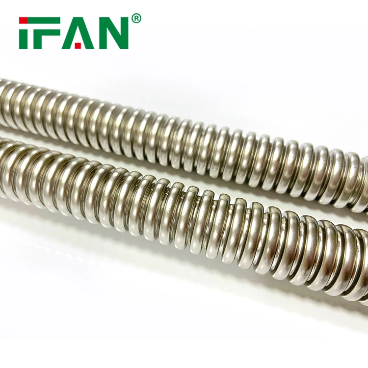 Ifan Free Sample Sliver Color Gas Pipe Flexible Tubes