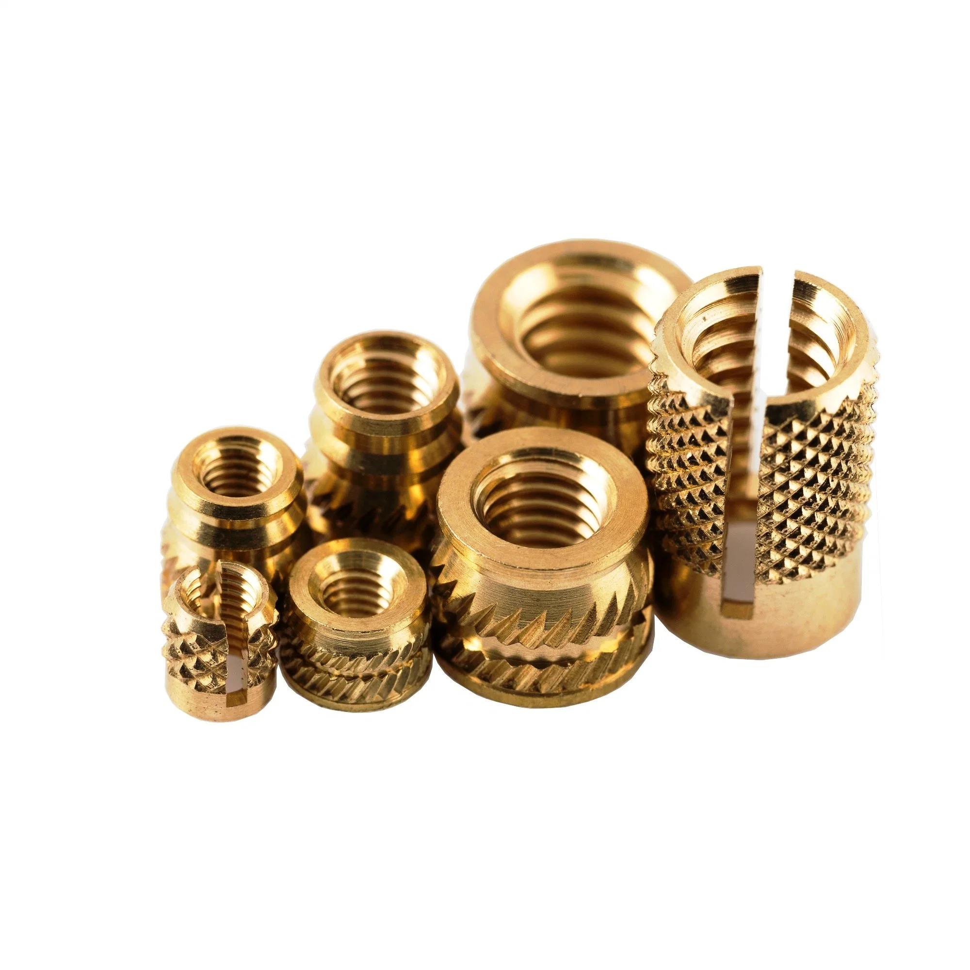 Customized Hardware Copper Brass Square Nut Rollor Nut Connector Nut