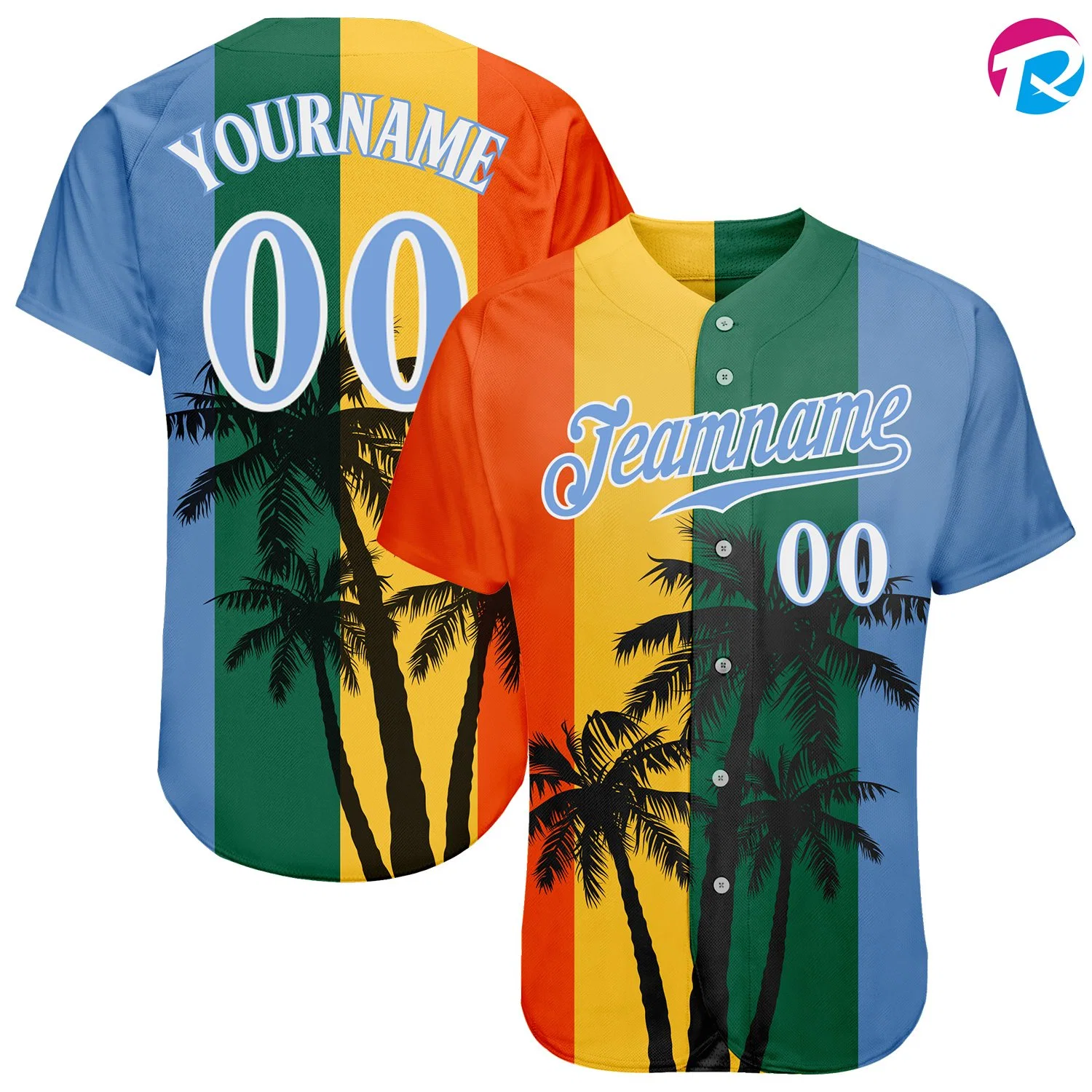 Custom SUBLIMATION Maillot de l'équipe de baseball polyester imprimé vierge numérique personnalisé de vêtements de sport Baseball Jersey Wholesale/Supplier