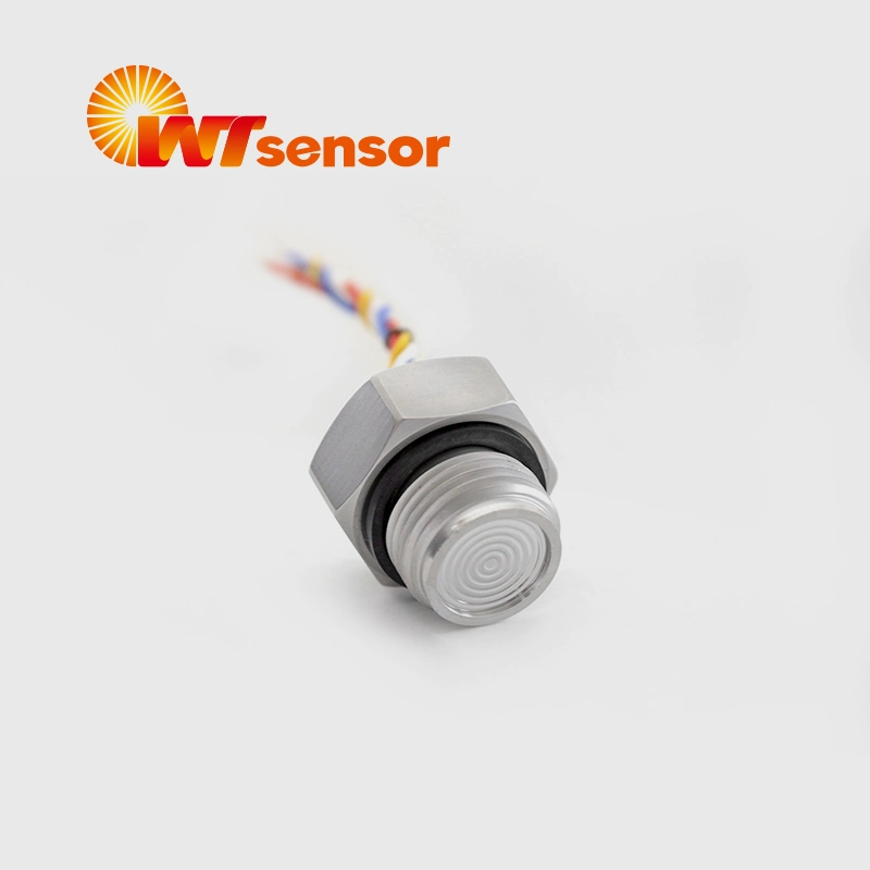 -100kpa to 100kpa PC12 Flush Pressure Sensor Oil Pressure Transducer for Steam Piezoresistive Pressure Sensor