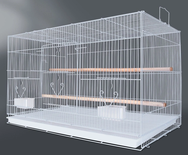 76,5x45x46cm China Fabricante de productos animales de compañía Cría de suministros de Aviary proporciona gran Bird Cage