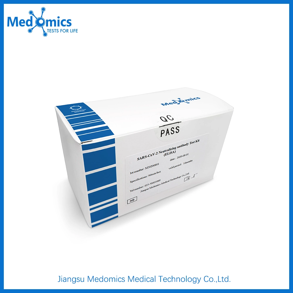 Medomics Rapid Neutralizing Antibody Medical Diagnostic Kit for Novel C-O-R-O-N-a Virus Disease