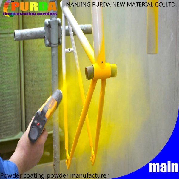 Flat Finishing High Gloss Spraying Paint Professional Epoxy Powder Coating