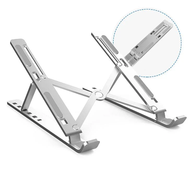 Hot Selling Foldable Aluminum Alloy Laptop Stand Computer Bracket