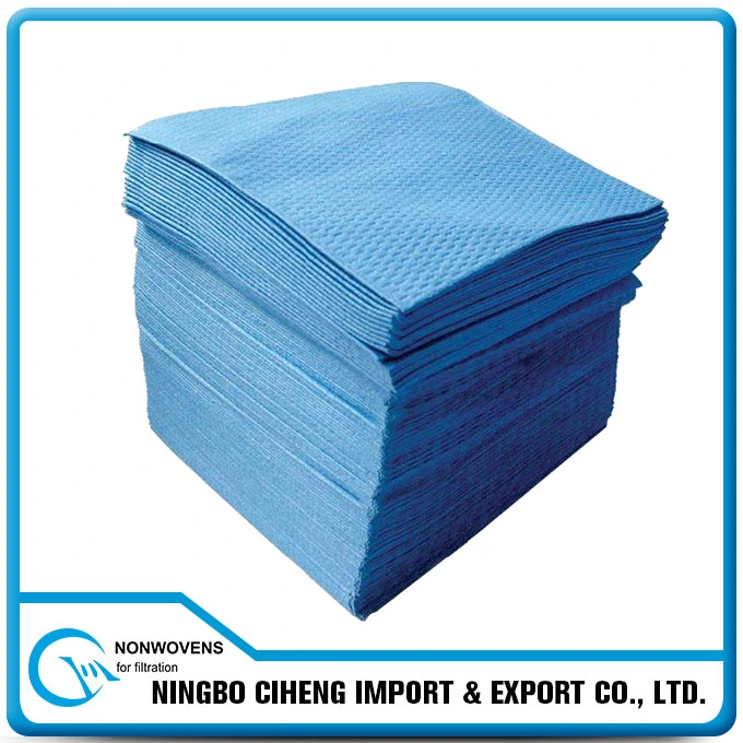 OEM Type Easy Water Oil Absorption Nonwoven Industrial Cleaning Wipes