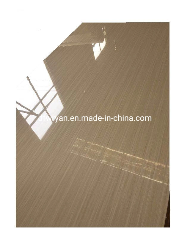 FSC High quality/High cost performance  High Glossy UV MDF Board for Kitchen Cabinet/MDF