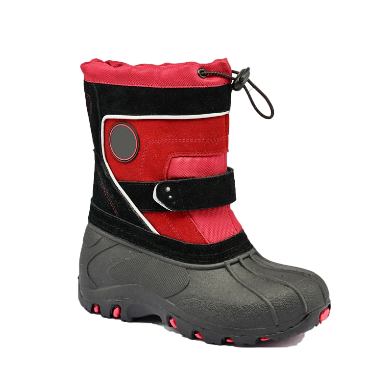 Winter Snow Boots Unisex-Child Waterproof Slip Resistant Winter Shoes