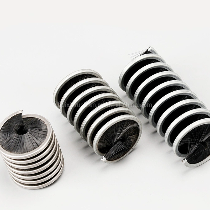 Industrial Rotary Inside Spiral Cylinder Nylon Hair Roller Brush