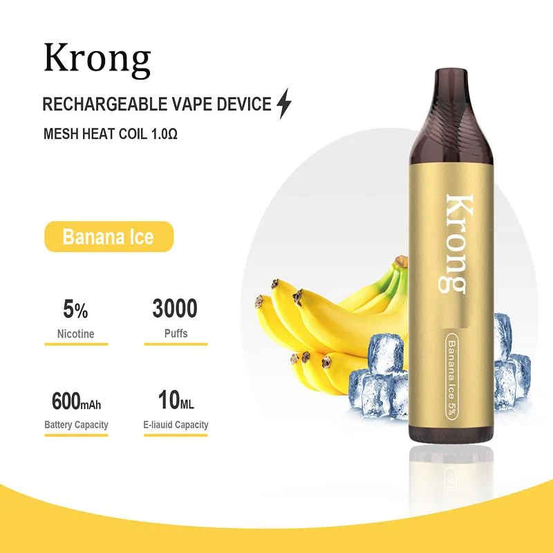 2023 popular batería desechable VAPE recargable 600mAh 10 ml E-Liquid Vaporizer Pen