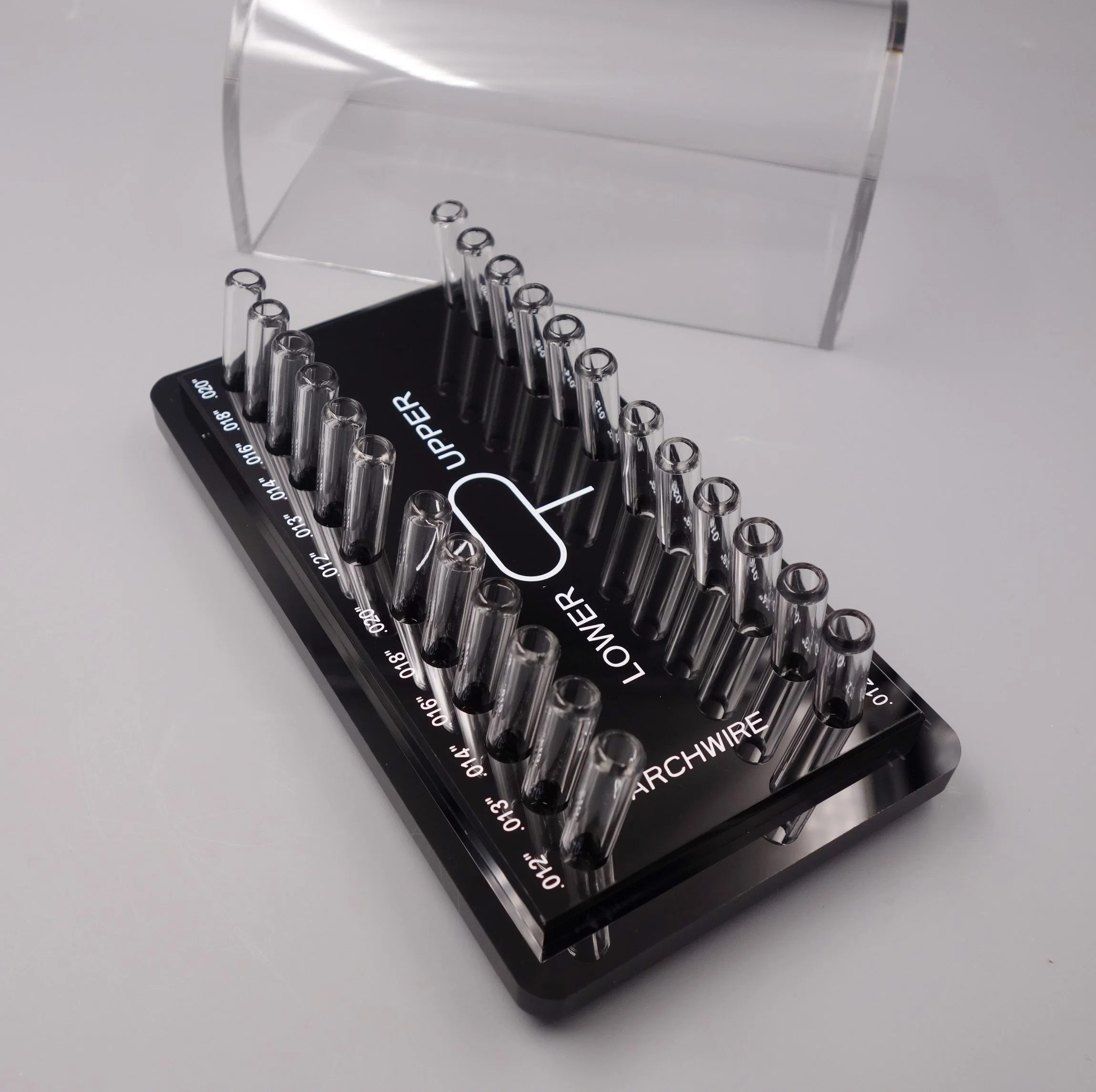 Medical Acrylic Orthodontic Archwire Box Archwire Holder Case