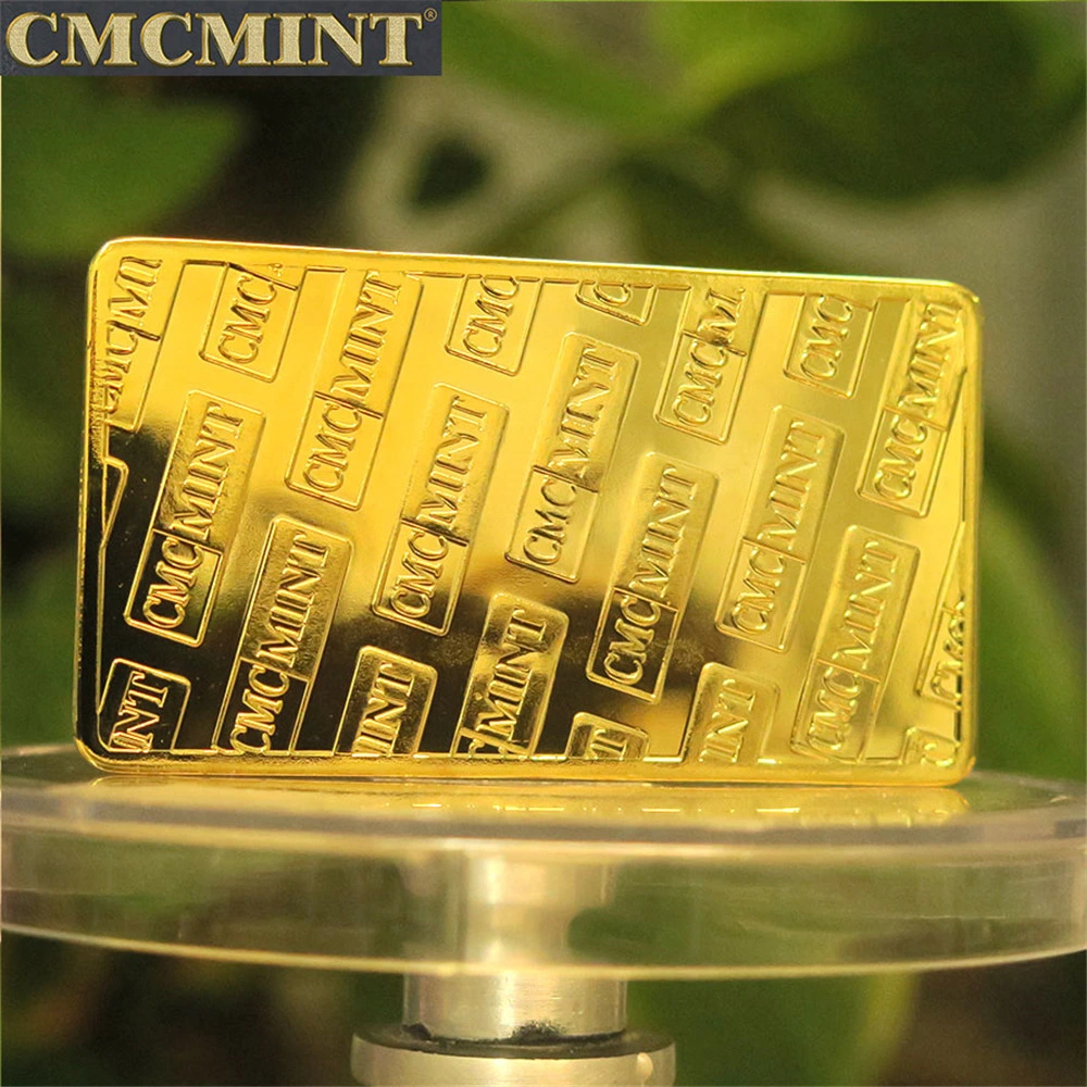 1 Oz. 999 Gold Titanium Scorpion Bar