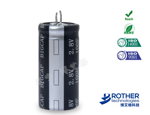 High Voltage 3.0V 4.7f Super Capacitor for Backup Power Energy Storage