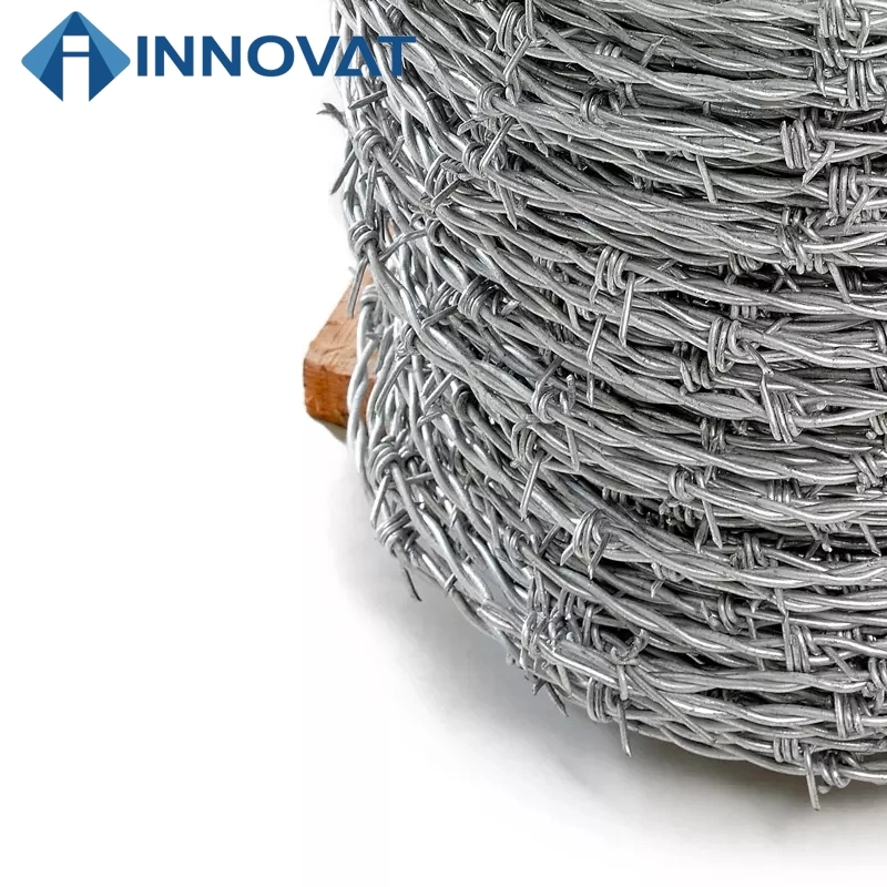 Factory Hot Dipped Galvanized Barb Wire Fencing Coil Roll Barbed Wire Iron Wirelow Price Barbed Wire