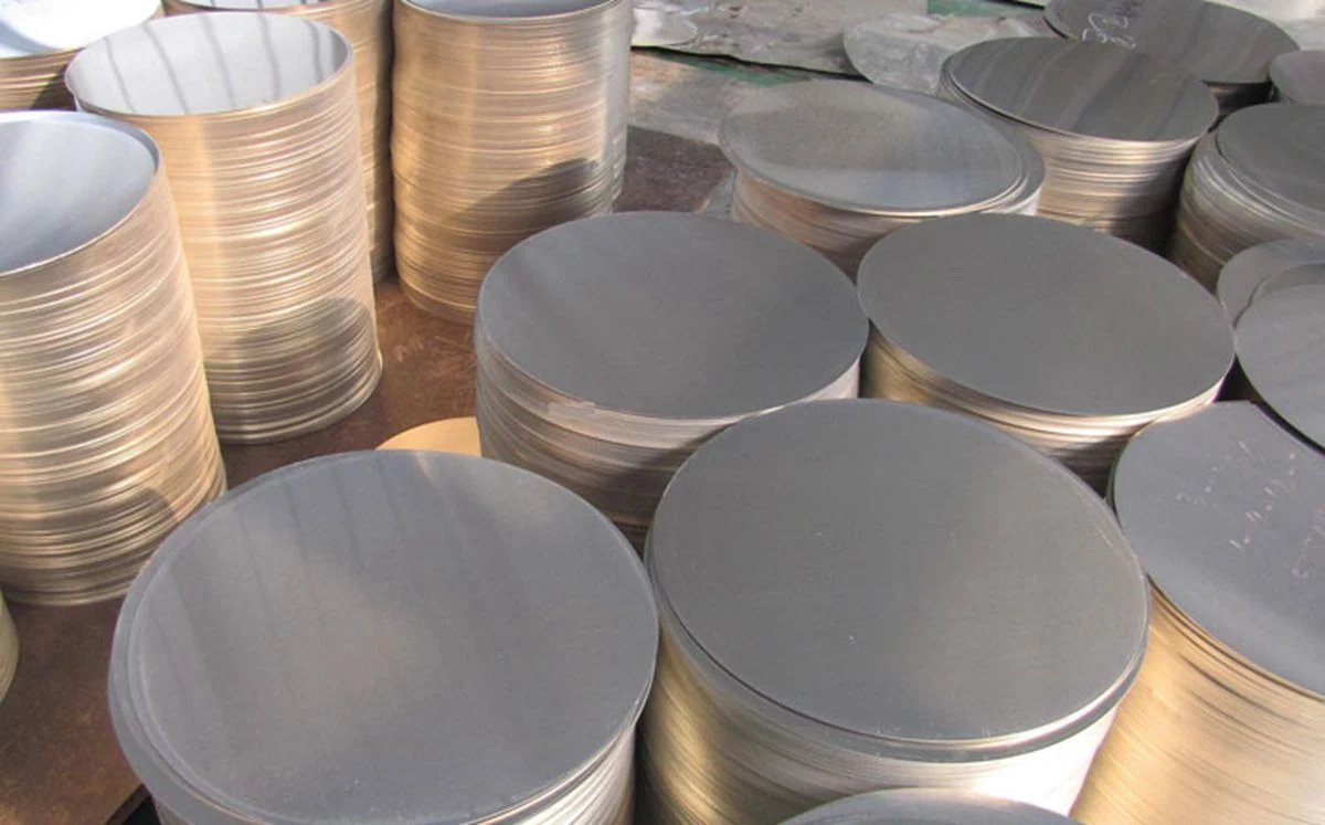 1050 1060 1100 Round Aluminum Circle Plates for Cookwares and Lights