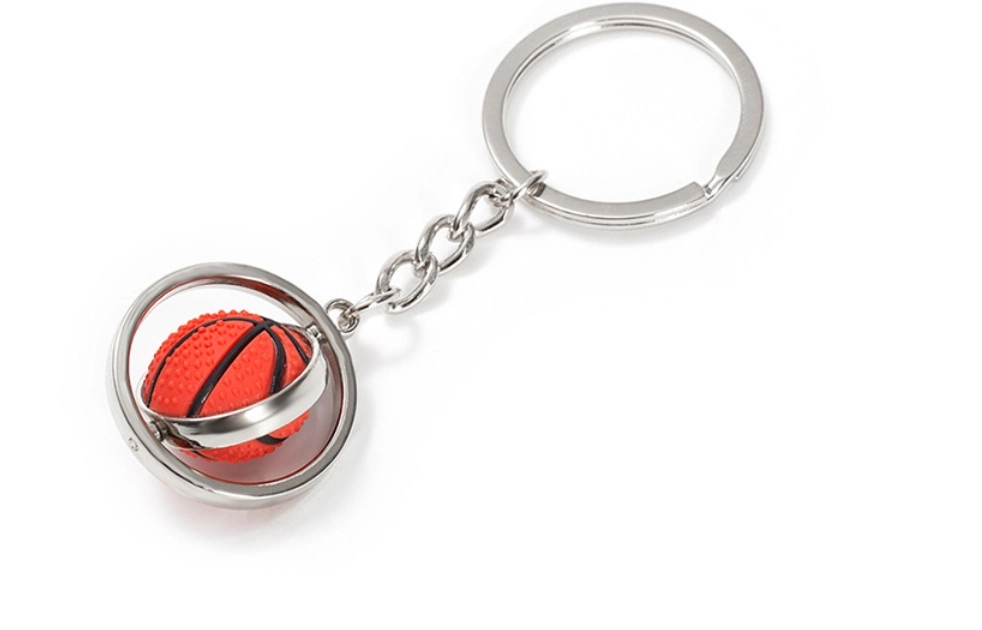 Basketball Soccer Golf Football Rugby Baseball Metal Ball Key Chain Gift Wholesale/Supplier