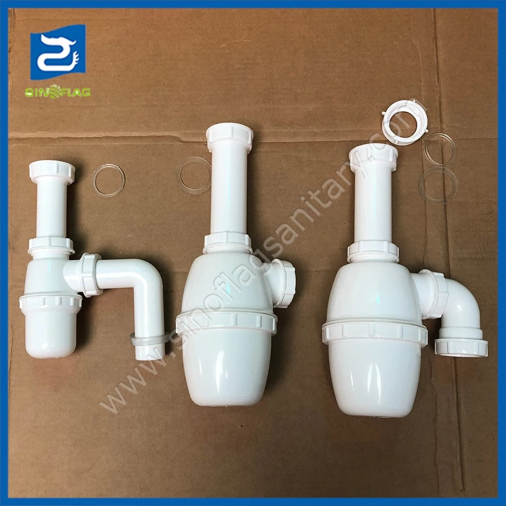 High quality/High cost performance  Sink Plumbing Siphon 1.1/2 Bottle Trap to Chile