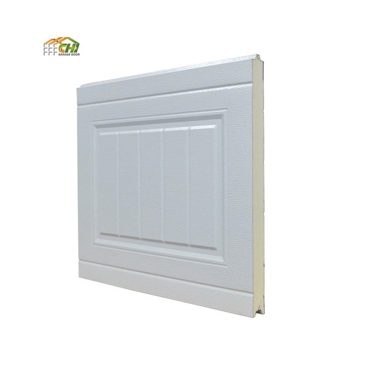 Paneles PARA Puerta Seccionales American Non-Fingerproof Protection PU Foam Sectional Garage Door Sandwich Panel