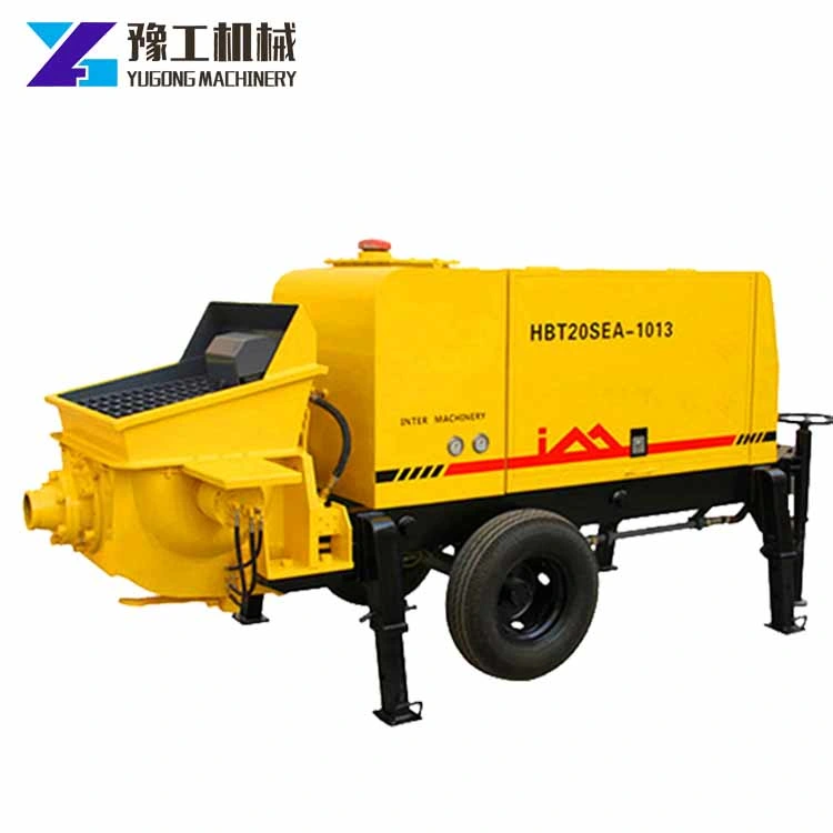 Yg 40m3/H Diesel Motor Power Concrete Pump Machine Cement Pumping Equipment