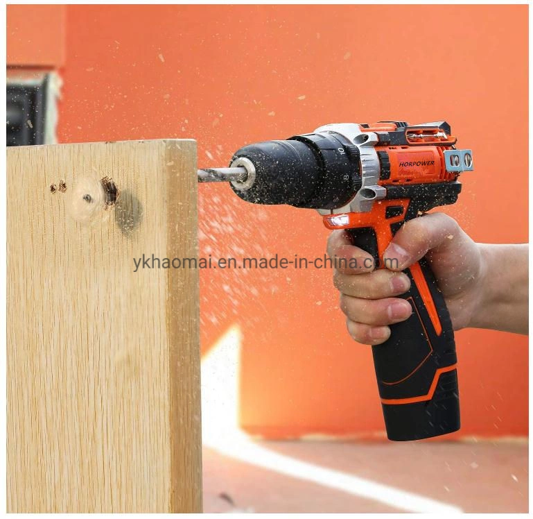 Electric Cordless Drill 12V 14.4V 18V 25nm High Quality Rechargeable Li-ion Battery Cordless Drill