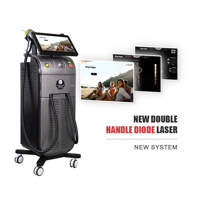 Professional Medical CE Approved Ice Titanium 755 808 1064nm Laser Diode 808nm Diode Laser Hair Removal Machine