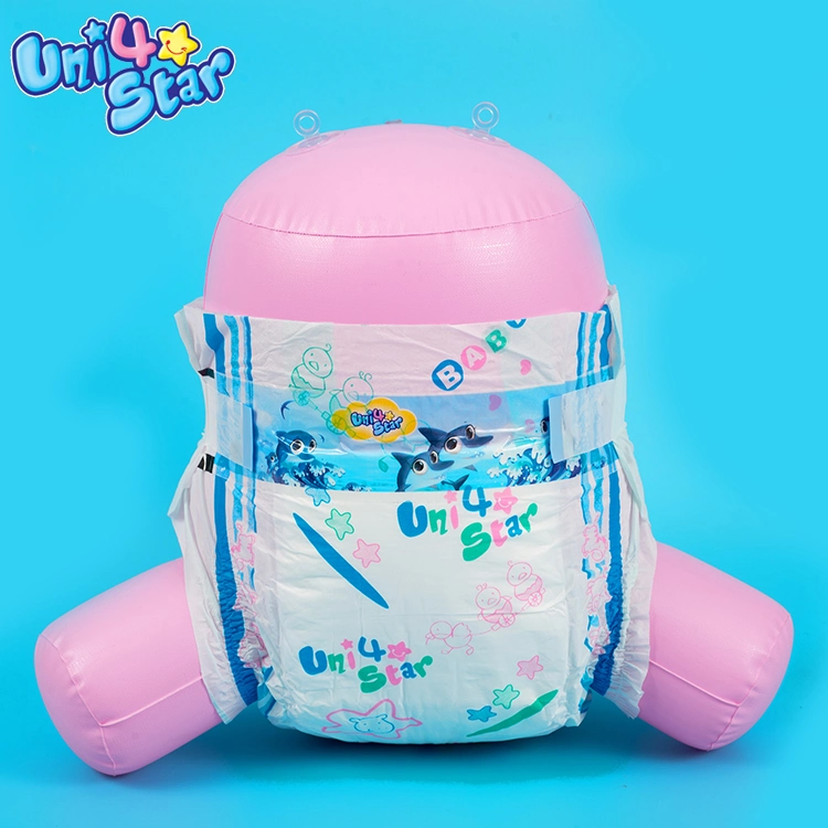 OEM Top Quality Soft Breathable Film with Cheap Price Baby Diaper