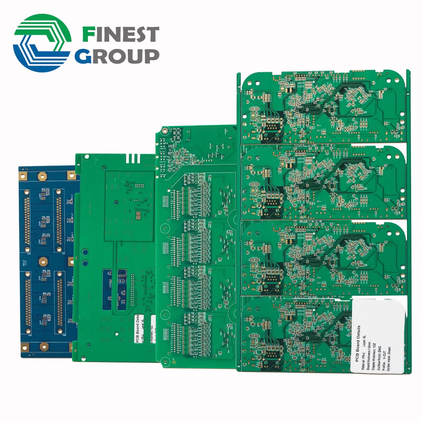 لوحة الدوائر المطبوعة 1000W 2sc5200 2SA1943 مضخم صوت صغير HDI شركة تصنيع لوحة PCB