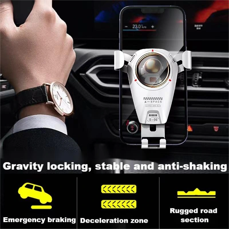 Mobile Phone Holders Creative Suction Cup Air Outlet Car Navigation Bracket Multi-Color Optional Stable Mobile Phone Accessories