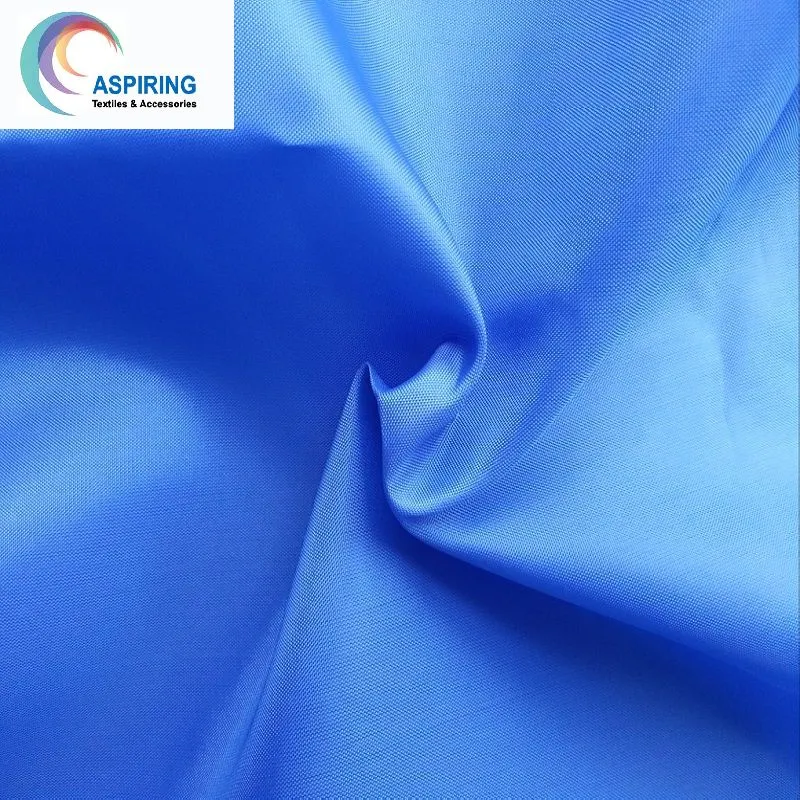 170t PU Silver Coated Printed Umbrella Taffeta Fabric