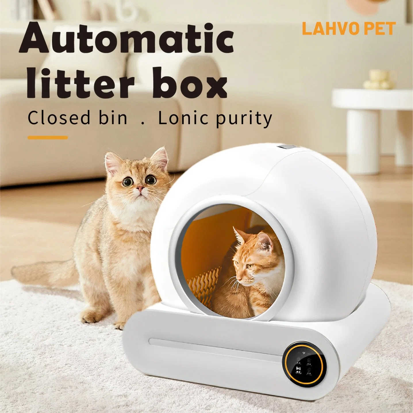 Hot Sale Intelligent Self-Cleaning with Automatic Functionality Cat Litter Box