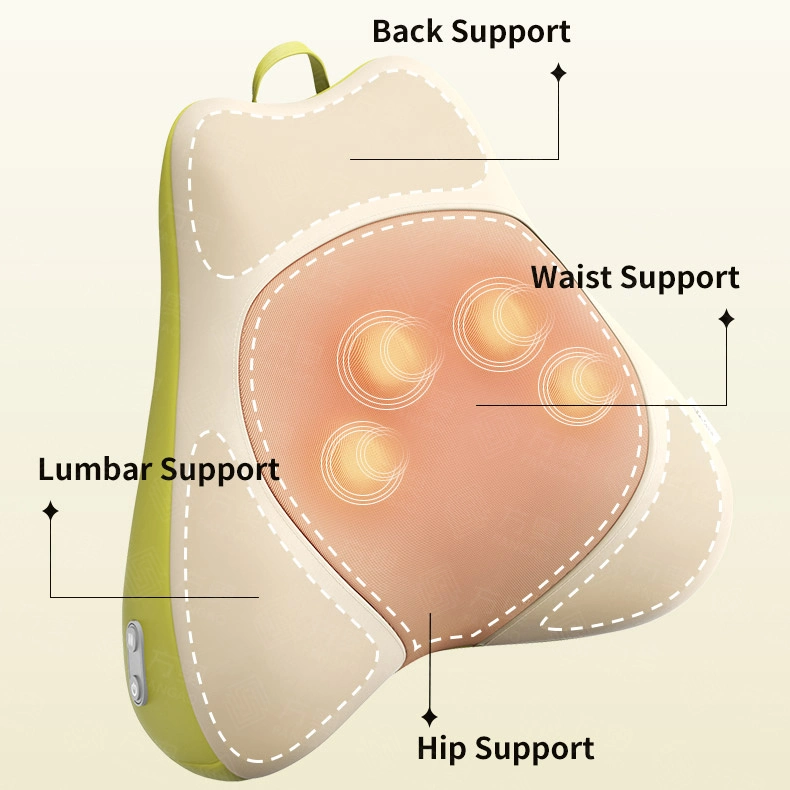 Hochwertige Elektrische Körper Massager Sicher Zuverlässige Autositz Massage Kissen Heizung Therapie Massage-Produkte mit riesigen Rabatt